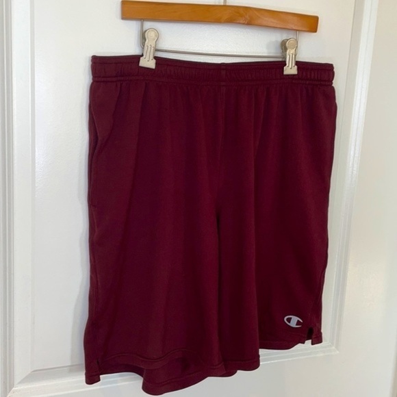 CHAMPION | Men’s Burgundy Colored CHAMPION Shorts Size Large - Picture 5 of 6